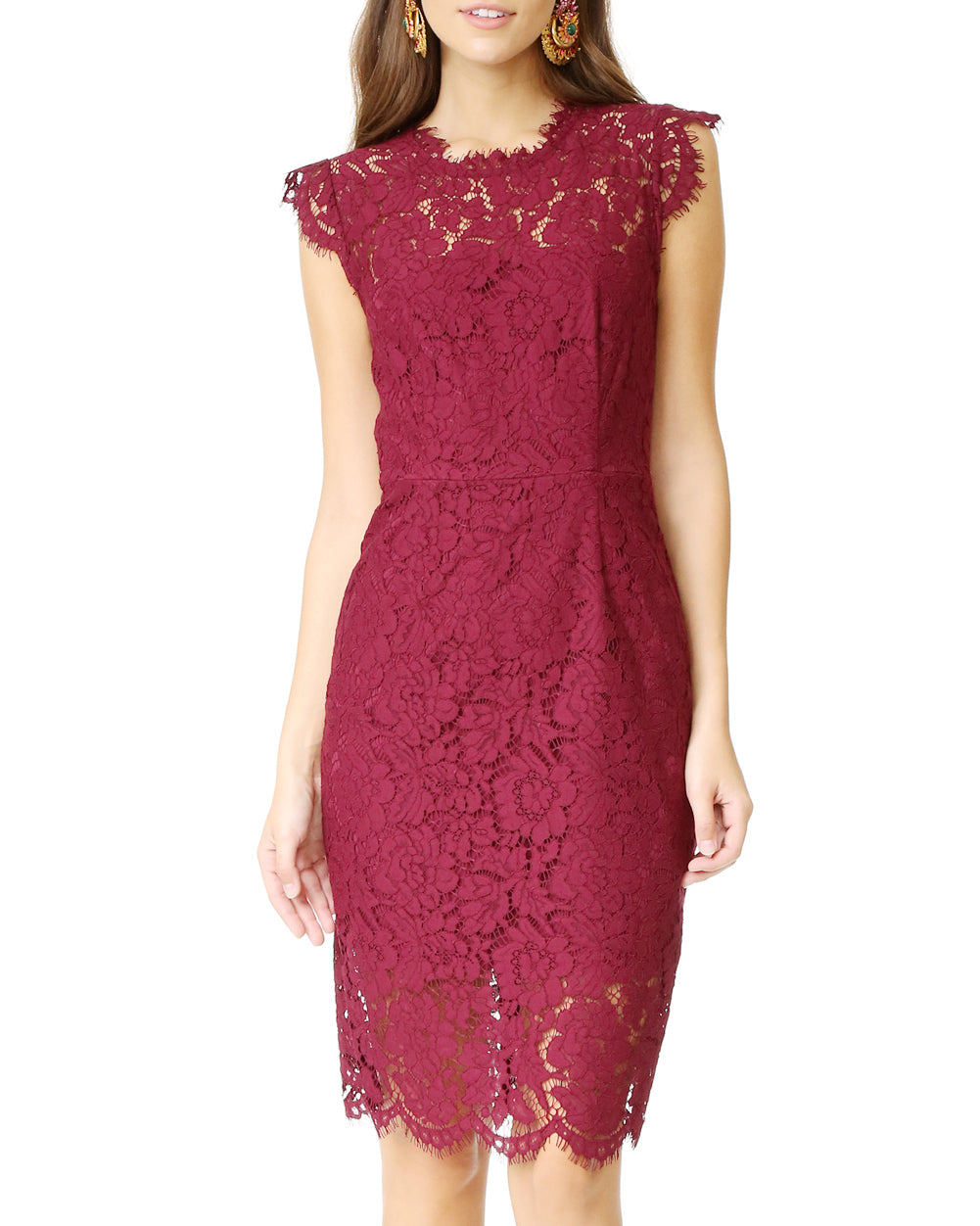 elegant lace cocktail dresses