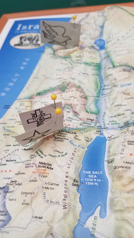 Israel in Biblical Times Pin Labels