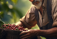 coffee cultivation at farm