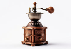 Antique coffee grinder