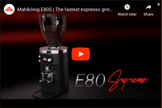 Mahlkonig E80S GBW Espresso Coffee Grinder White