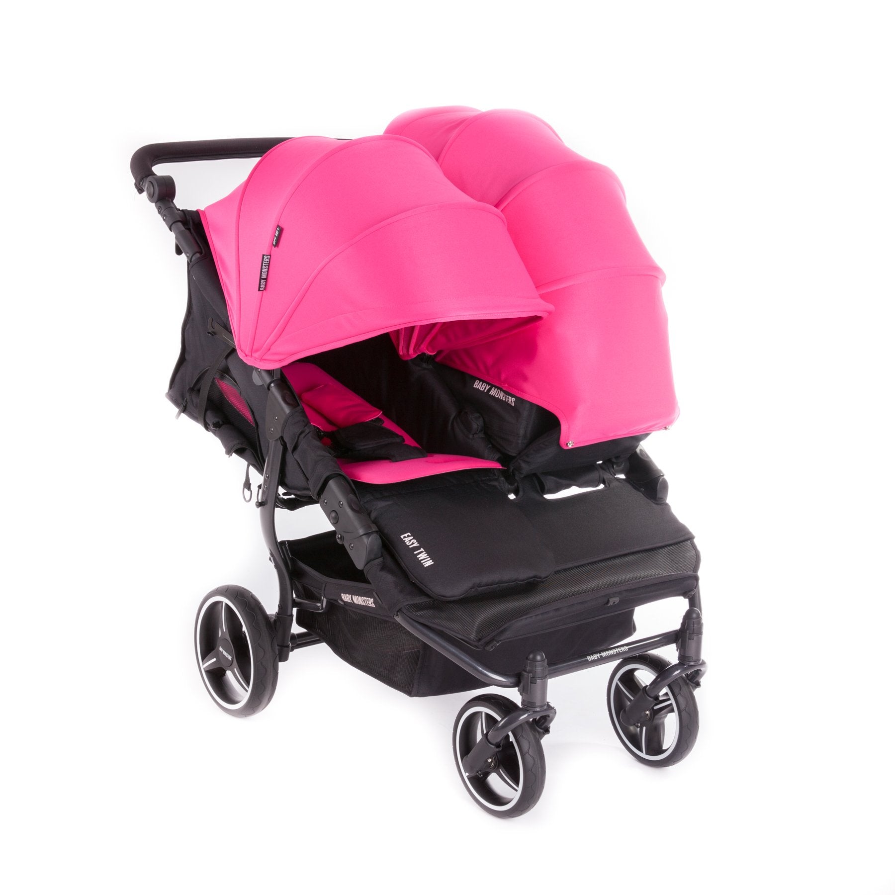 baby monster easy twin stroller