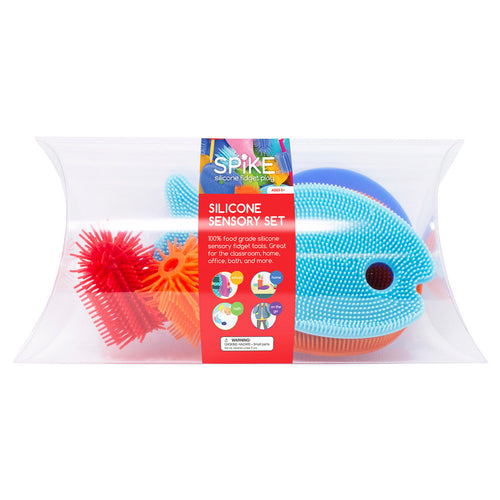 Innobaby Bathin' Smart Silicone Mini Fish Scrub with Suction Cup