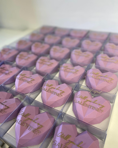 corporate gift chocolates prepared by Hearts of Cupid