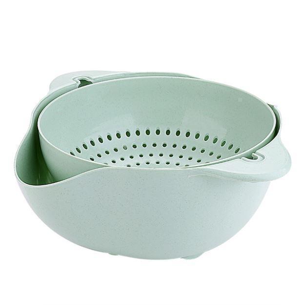 colander and bowl