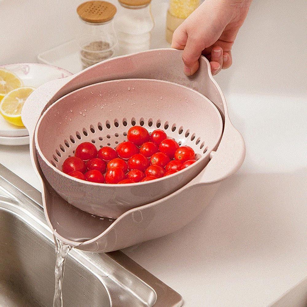 colander and bowl