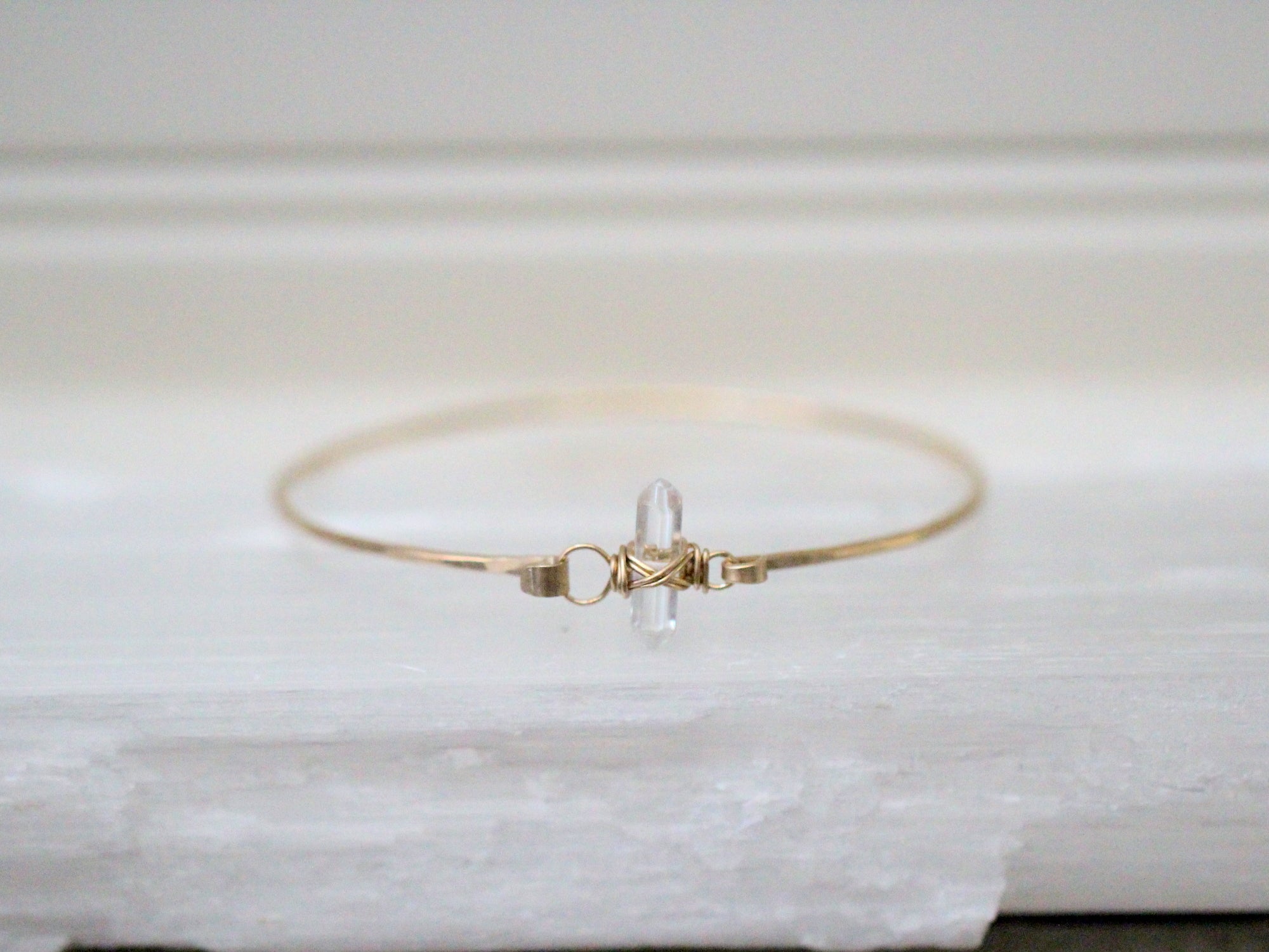 Crest Bracelet - Crystal Quartz