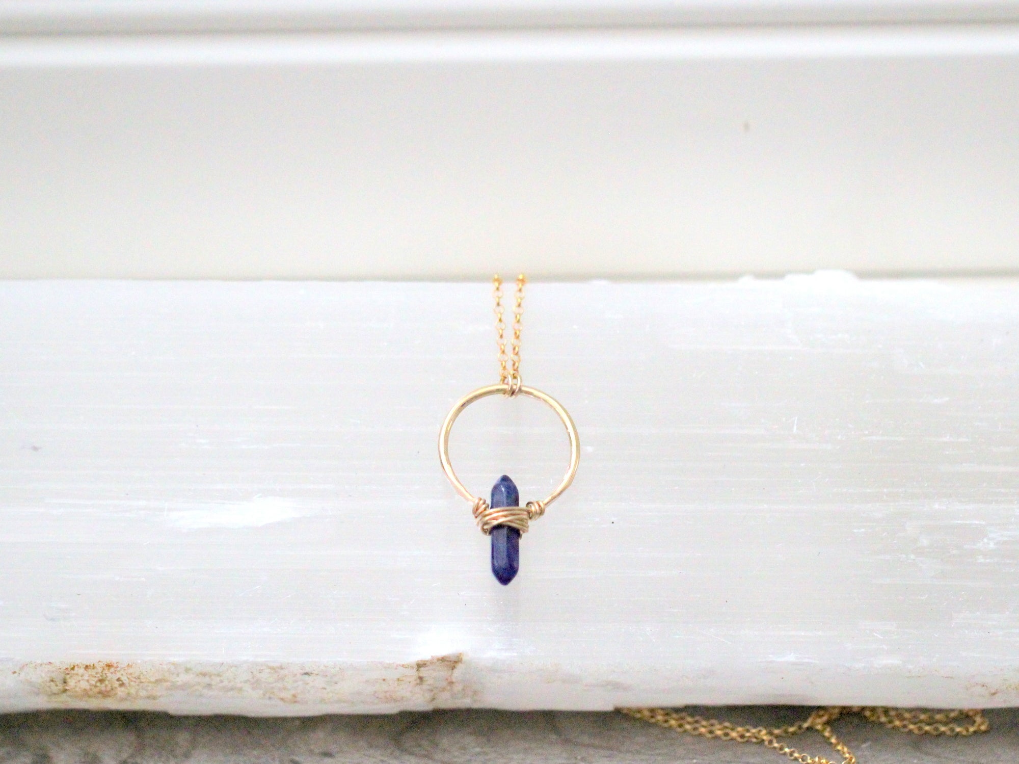 Crest Necklace - Sodalite