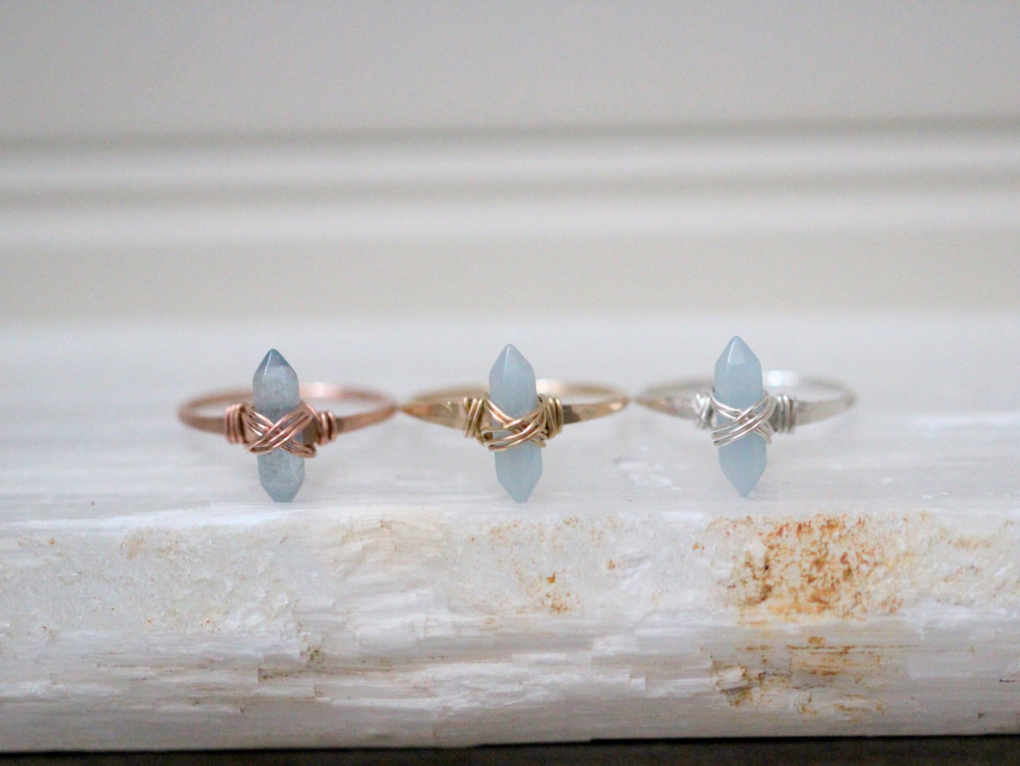 Crest Ring - Aquamarine