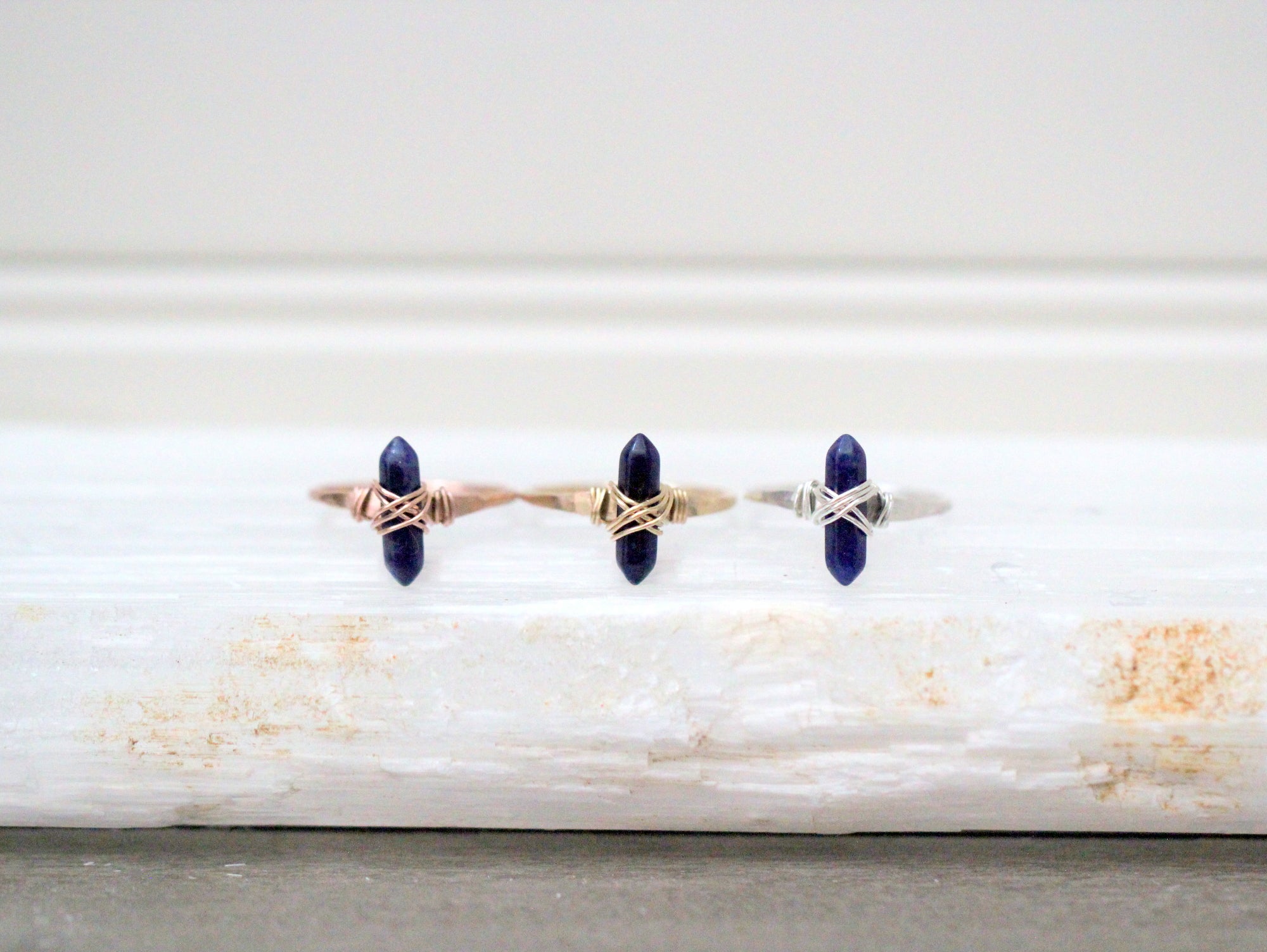 Crest Ring - Sodalite