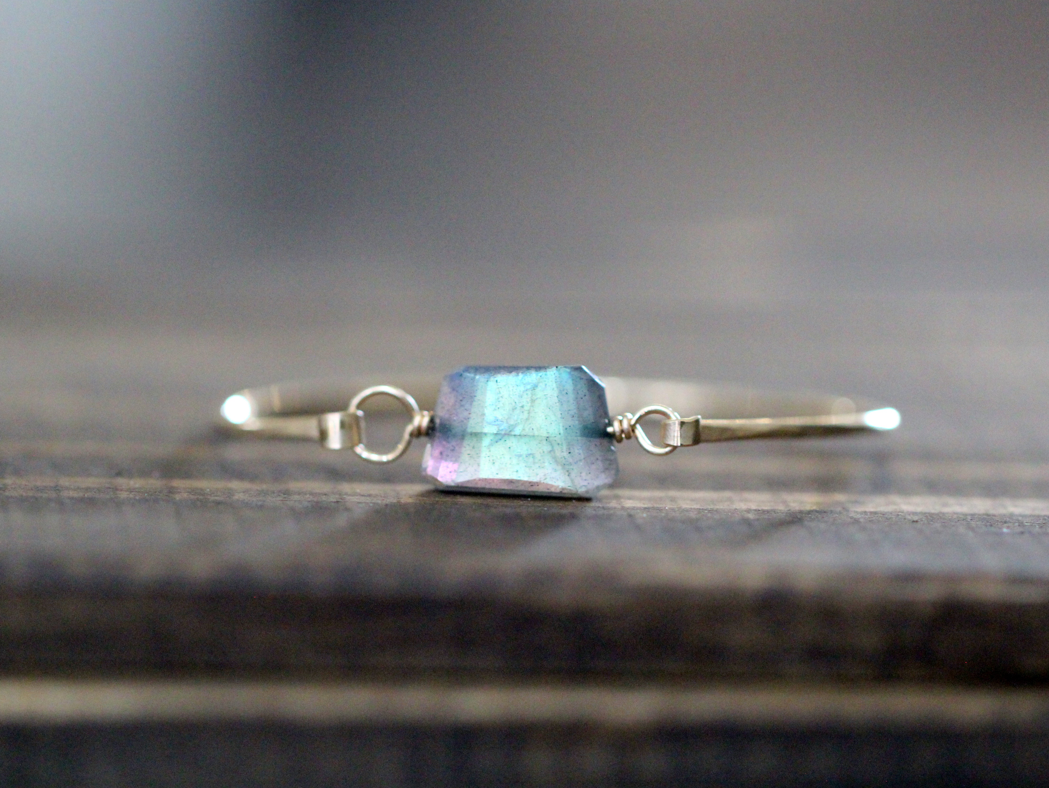 Labradorite Nugget Bracelet