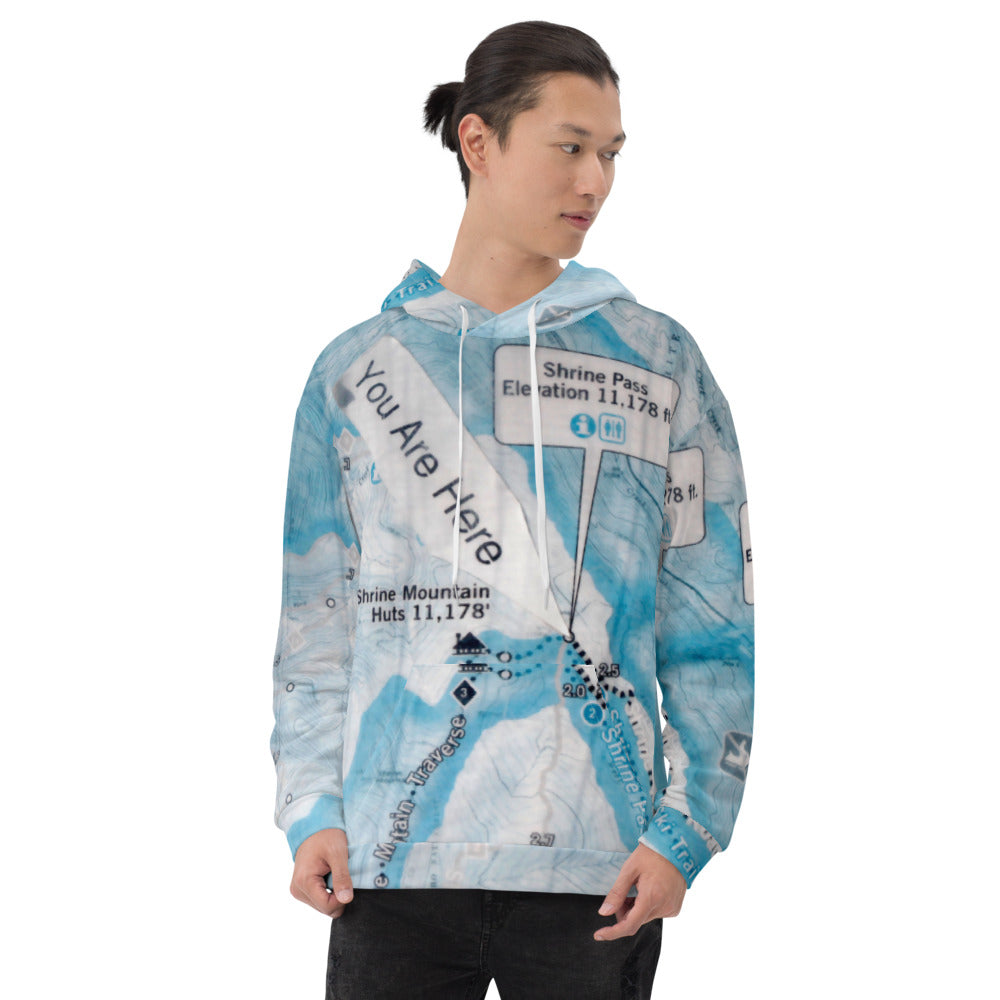 You Are Here Shrine Pass Hoodie