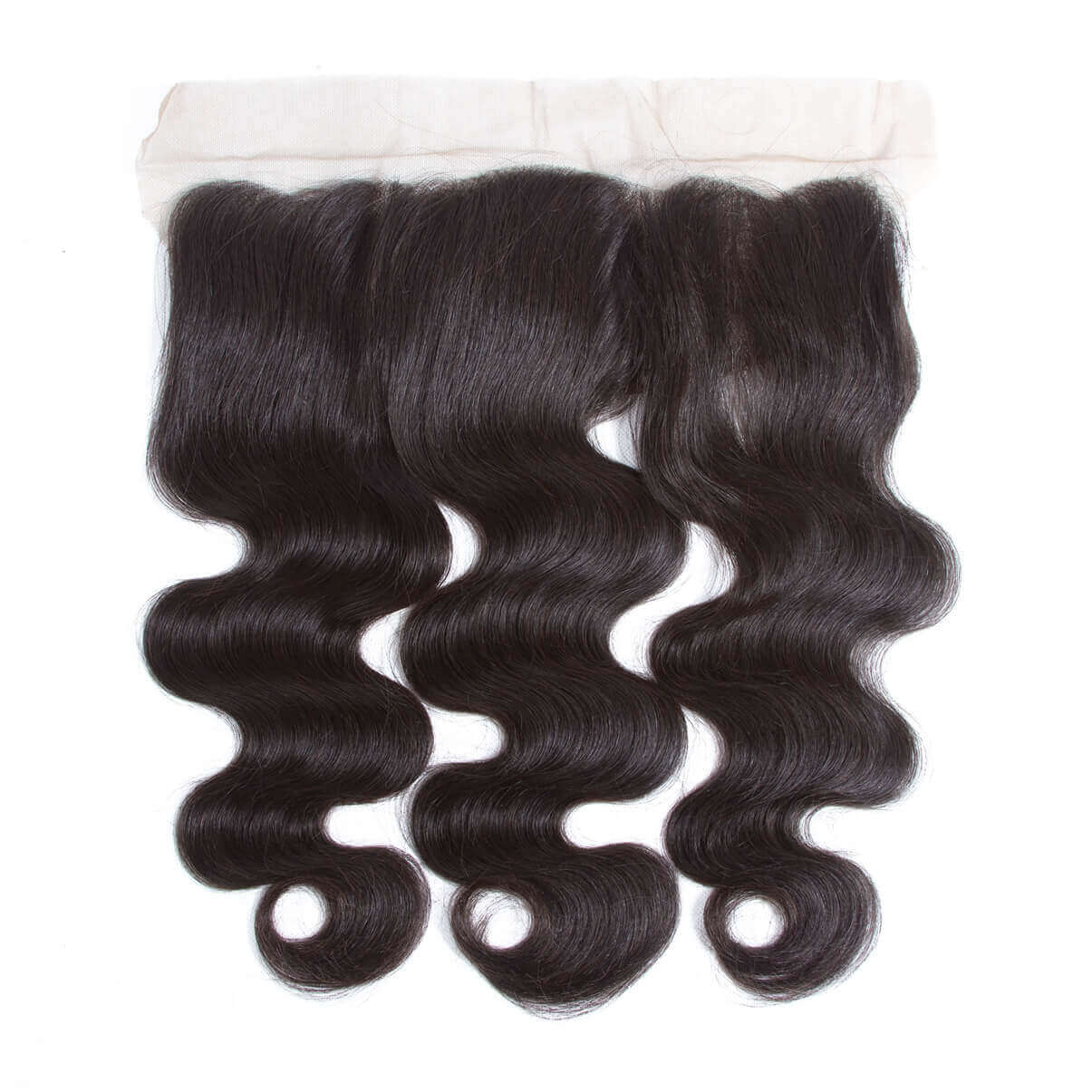 Lakihair 8A Brazilian Human Hair Body Wave 3 Bundles With Frontal Closure 13x4