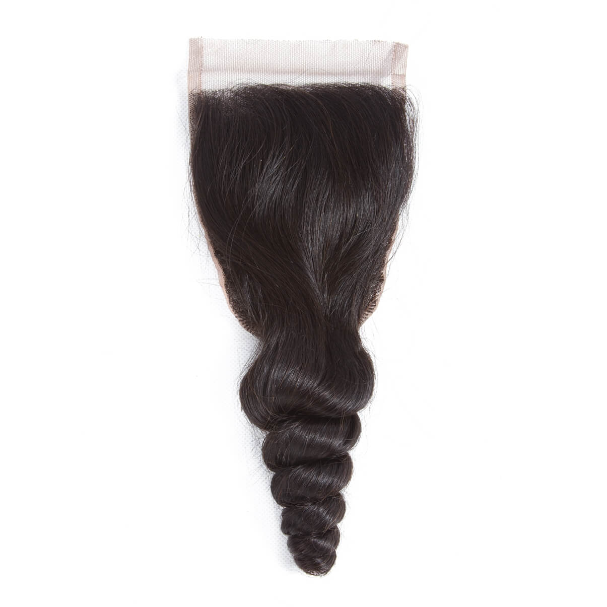 Lakihair 8A Brazilian Virgin Human Hair 4 Bundles With Lace Closure 4x4