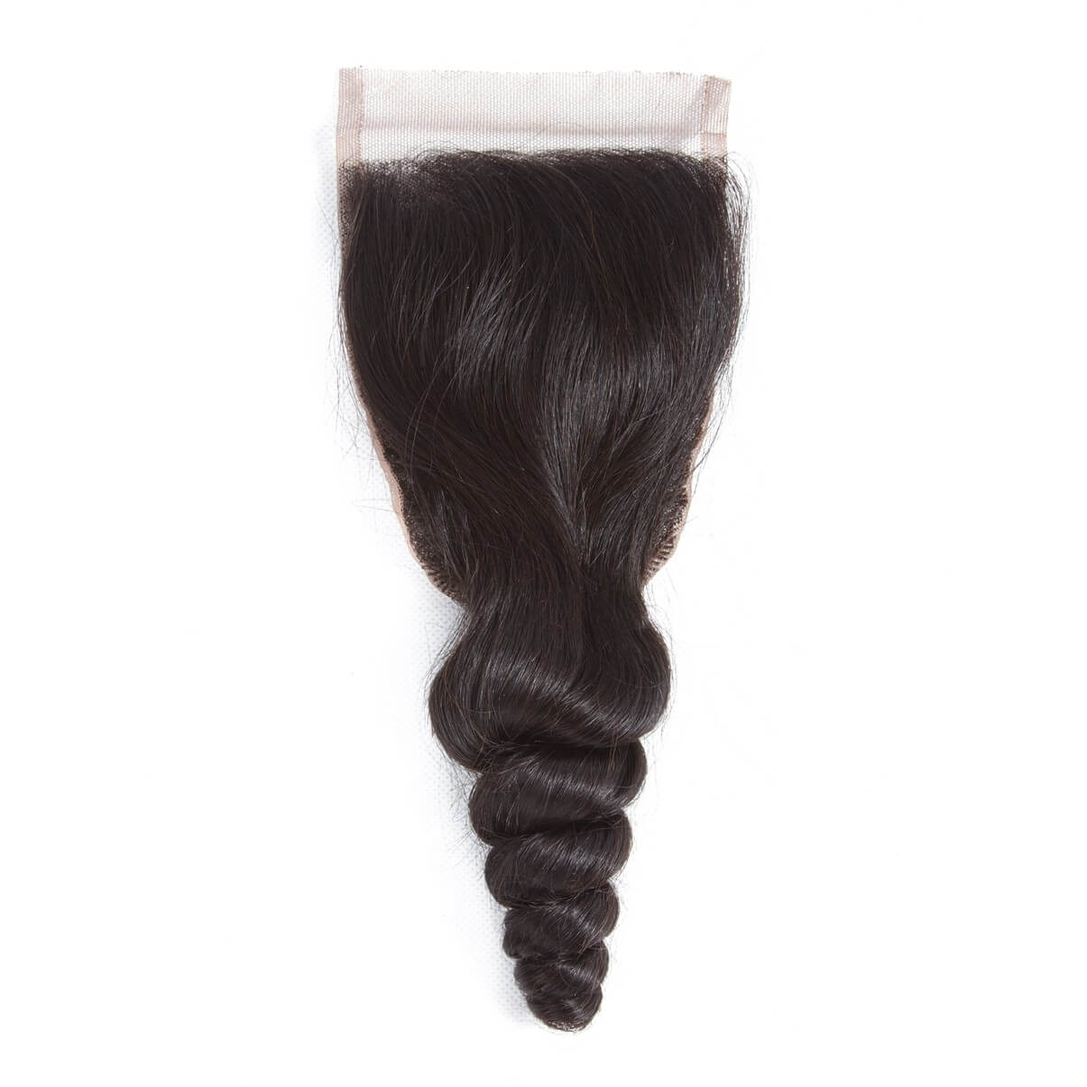 Lakihair 8A Lace Closure 4x4 Brazilian Unprocessed Virgin Human Hair Loose Wave Closure