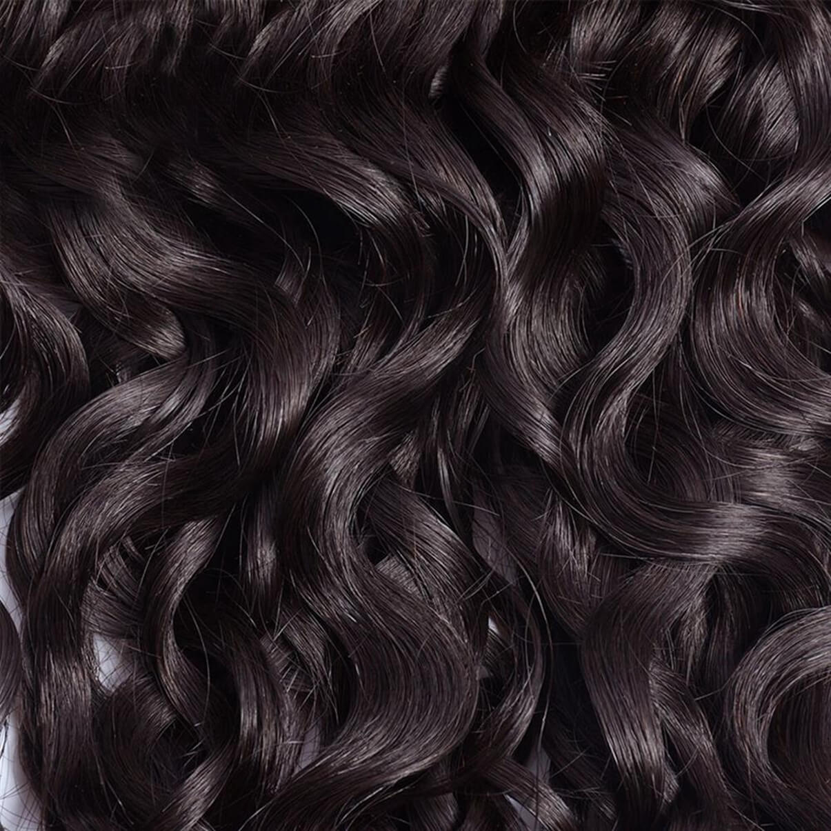 Lakihair 8A Grade Virgin Human Hair Water Wave Hair Extensions 2 Bundles With 360 Lace Frontal