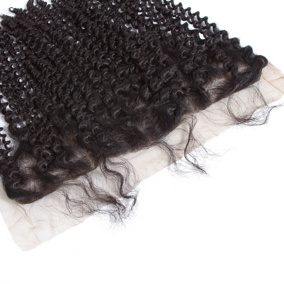 Lakihair 8A Ear To Ear Lace Frontal Closure 13x4 Brazilian Kinky Curly Virgin Human Hair