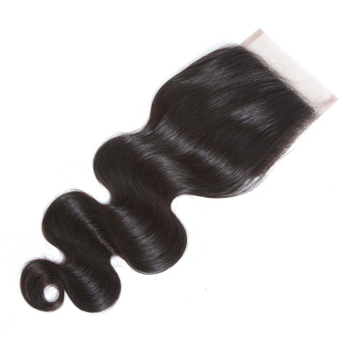 Lakihair 8A Lace Closure 4x4 Brazilian Unprocessed Virgin Human Hair Body Wave Closure