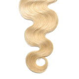 Lakihair 8A 613 Blonde Brazilian Hair Body Wave 3 Bundles With 13x4 Ear To Ear Lace Frontal Closure