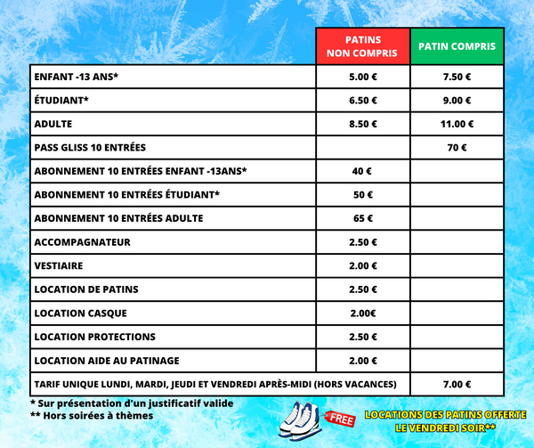 tarif-patinoire-avignon-saison-2023-2024