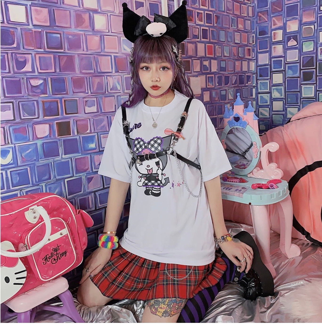 KUROMI×IKUMI TIE DYE T 大感謝価格 | paulsokolski.com