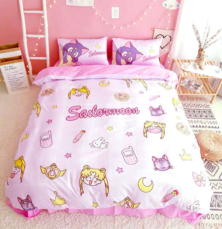 sailor moon bedding queen