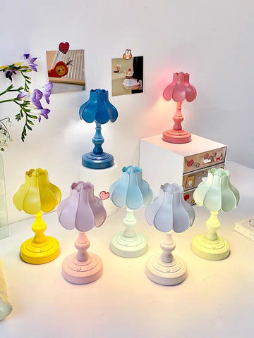 pastel usb rechargeable desk lamp