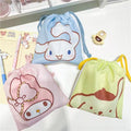 My Melody Pompompurin Cinnamoroll Hello Kitty Badtzmaru Inspired Drawstring Organization Storage Bag