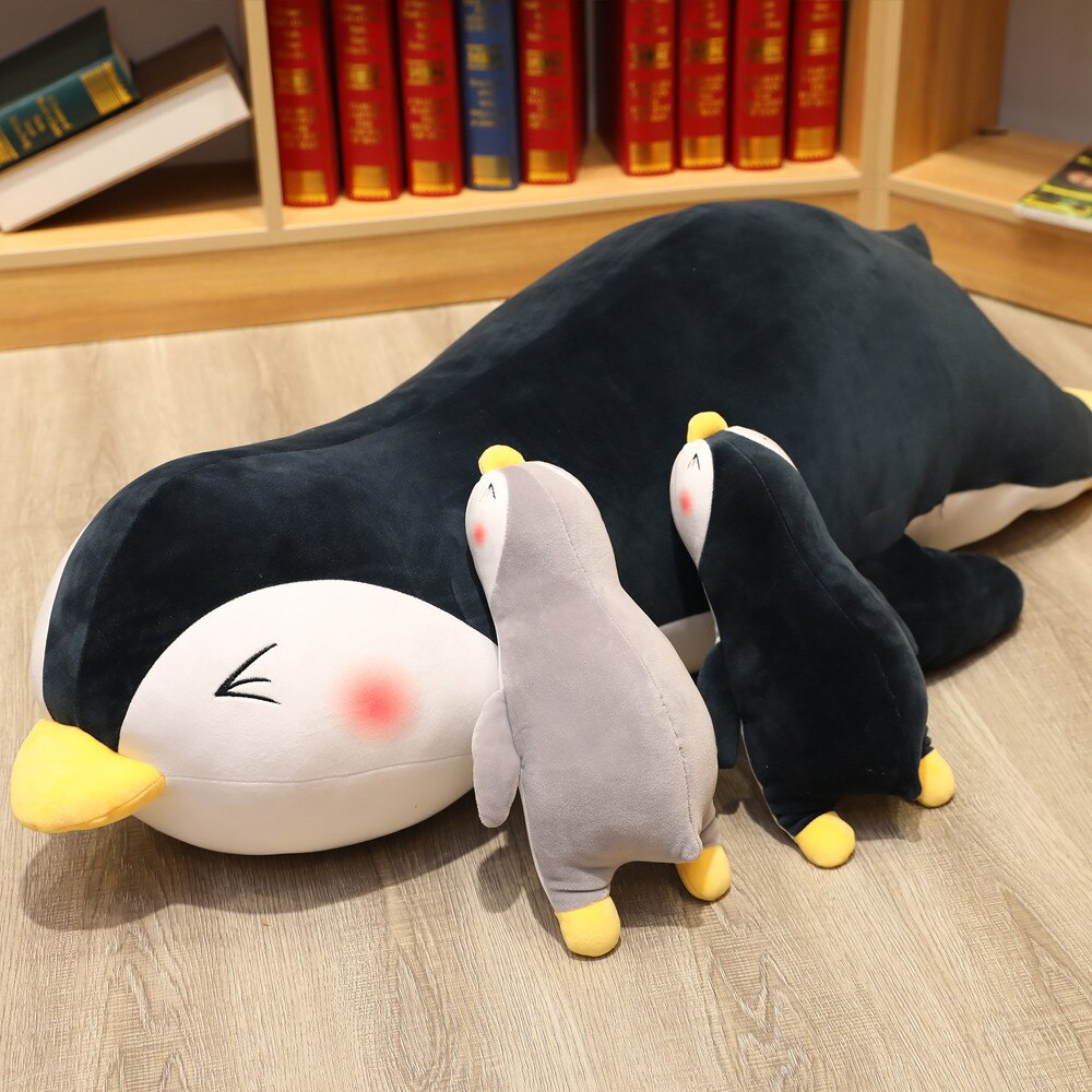 pingouin geant peluche