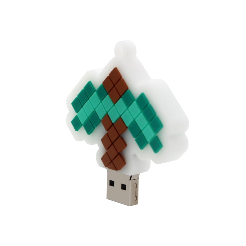 Cle Usb Minecraft Village Kawaii