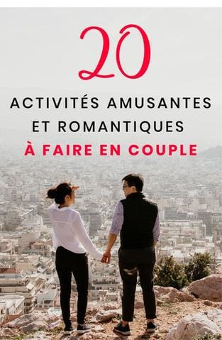 article de blog 20 activités pour couples
