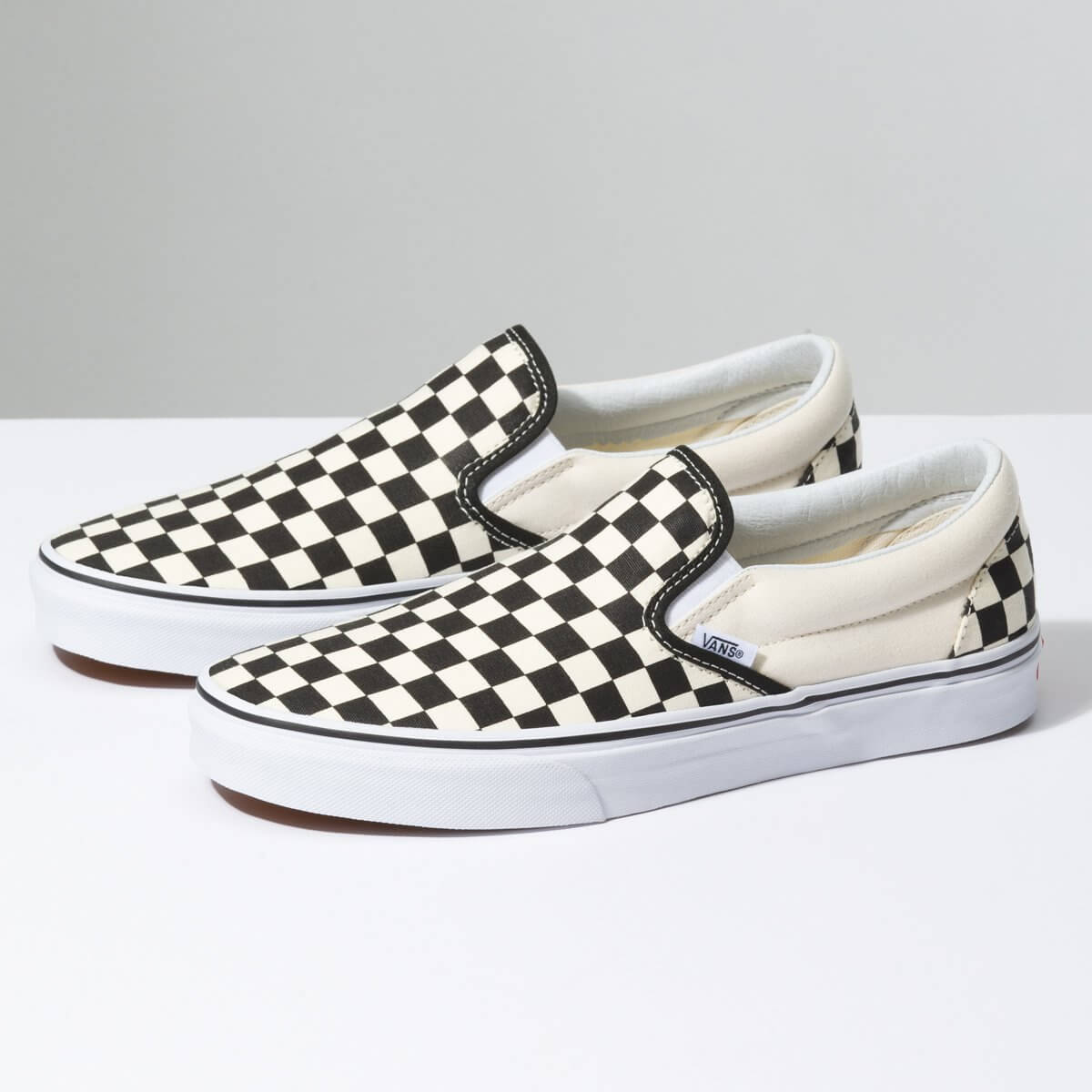 Zapatillas Classic Slip-on - Black White Cheker