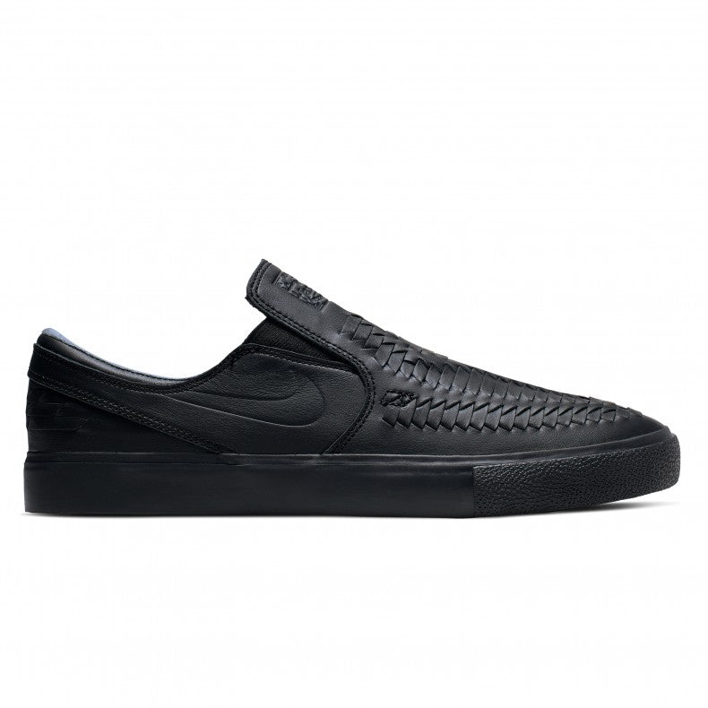 Escuchando respirar intencional Nike SB Stefan Janoski RM Slip On Crafted Triple Black Leather
