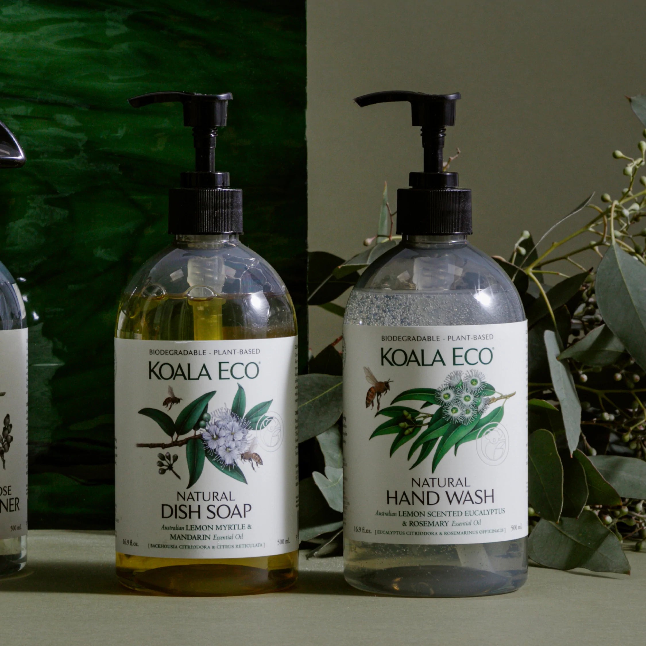 Koala Eco Natural Hand Wash- Plant-Based, Eco-Friendly & No Synthetic  Fragrance - with Australian Lemon Scented Eucalyptus & Rosemary Essential  Oil 