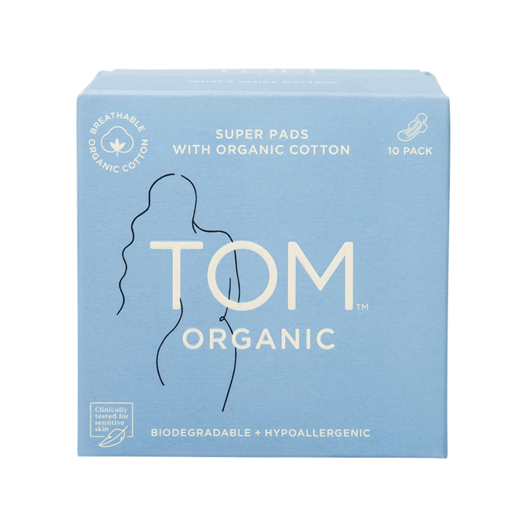 TOM Organic The Period Brief Mid-Rise Black