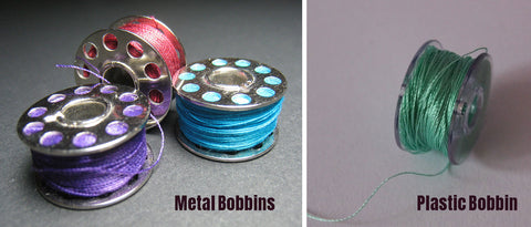 Metal and Plastic Bobbins