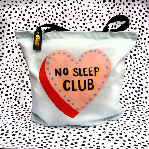 No Sleep Club Tote Bag