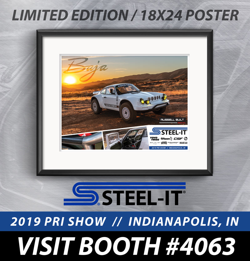 Baja 911 Porsche, TJ Russell, STEEL-IT Coatings, Automotive Paint, Car Paint, PRI Show