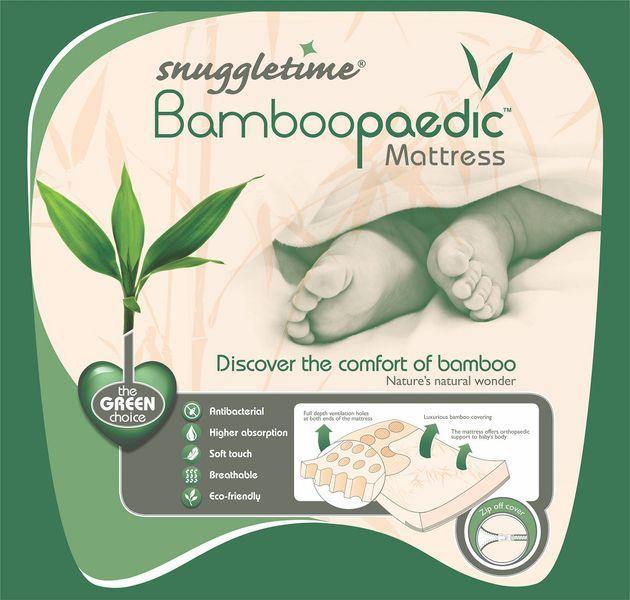 bamboopaedic large cot mattress