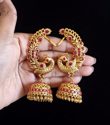 South Indian Jewellery now buy Online Gold Earrings for women