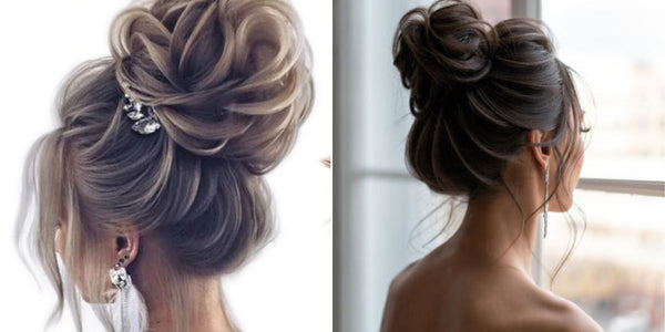 Postiche cheveux pour chignon