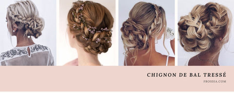 Chignon Tressé | photo de chignon bas