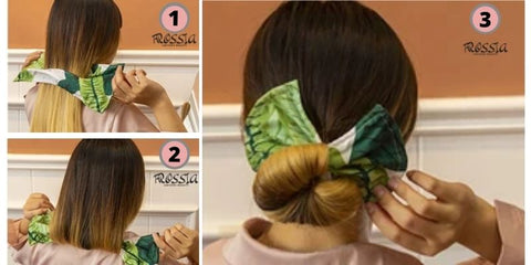 Bandeau Magique | comment faire chignon bandeau rigide Frossia