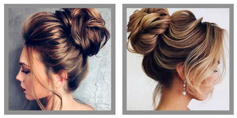 Chignon décoiffé