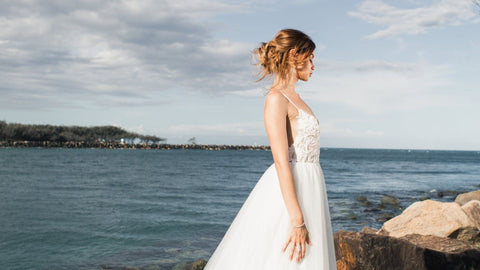 chignon décoiffé mariage