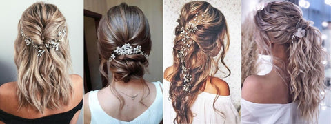 Coiffure mariage simple et chic