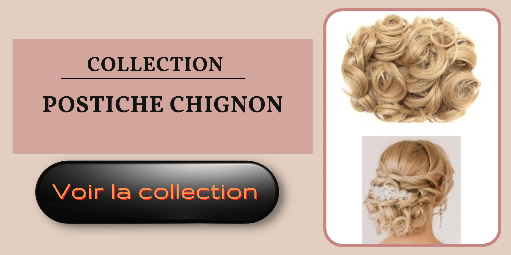 Postiche chignon