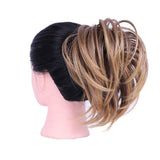 Chouchou Chignon Effet Coiffé Décoiffé | Chignon Caramel Foncé