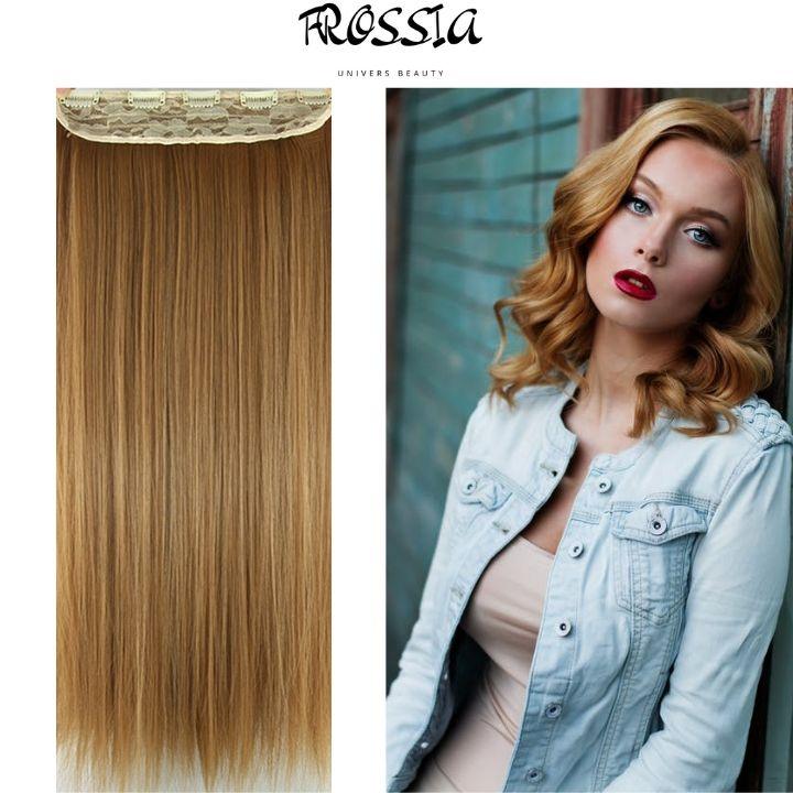  Extension  Cheveux  a Clip Blond  V nitien Frossia