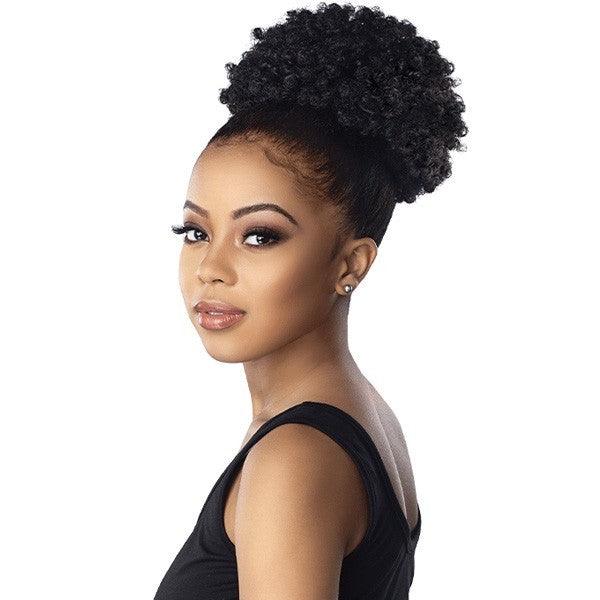  Postiche Chignon Afro  Postiche  Femme Noir Frossia